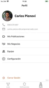 Campo Mercado Admin screenshot 4