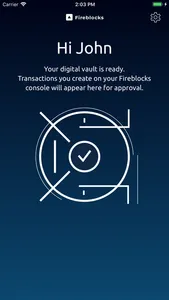 Fireblocks Cold Wallet screenshot 1