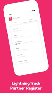 Lightning Track Partner screenshot 1