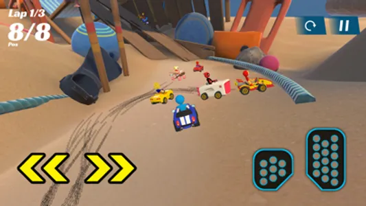 Super Hero Cars Racing screenshot 2