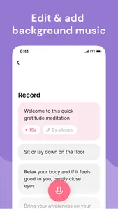 Mindist: Record Meditations screenshot 1