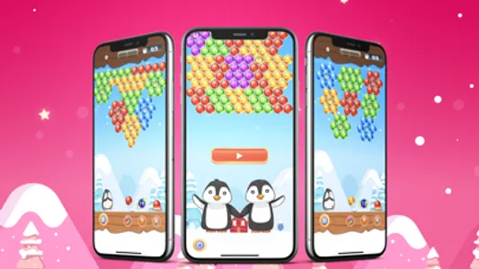 Bubble Shooter - Penguin Pop screenshot 0