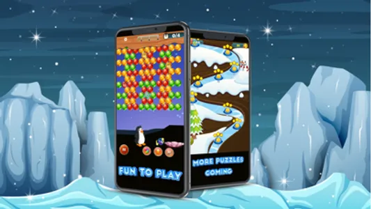 Bubble Shooter - Penguin Pop screenshot 1