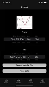 Blood Pressure Diary App screenshot 1