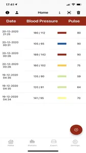 Blood Pressure Diary App screenshot 3