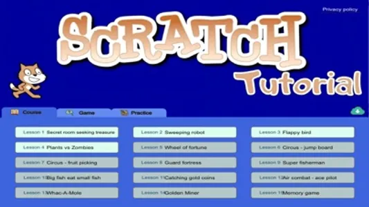 Scratch Tutorial - Coding Game screenshot 0