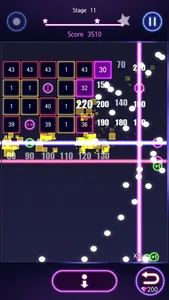 Bricks Breaker Hit - Glow Ball screenshot 3