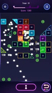 Bricks Breaker Hit - Glow Ball screenshot 6