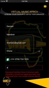 Virtual Music Africa screenshot 1