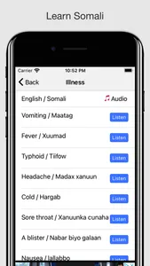 Learn Somali language screenshot 3