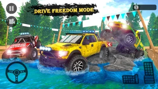 Offroad 4x4 Jeep: Truck Games screenshot 1