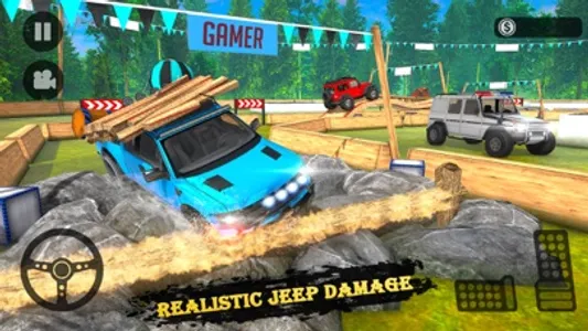 Offroad 4x4 Jeep: Truck Games screenshot 2