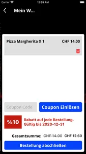 Oltner Pizza Kurier screenshot 2