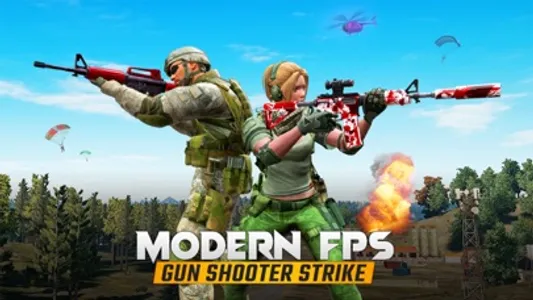 Modern Fps Gun Shooter Strike screenshot 0