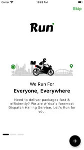 Run: Dispatch Hailing App screenshot 0