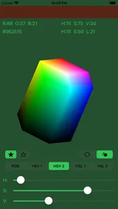 3DColorPicker screenshot 1