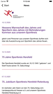 Sportkreis Hersfeld-Rotenburg screenshot 2