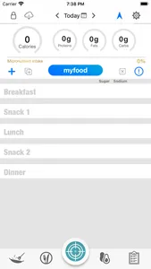 myfood xp screenshot 1