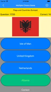 World Flags and Maps Quiz screenshot 1