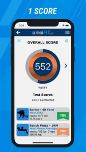 realFIT Absolute Score screenshot 6