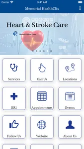 Memorial HealthClix App screenshot 0