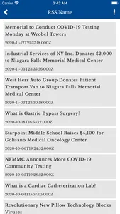 Memorial HealthClix App screenshot 1