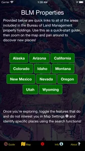 BLM Public Lands Map Guide USA screenshot 4