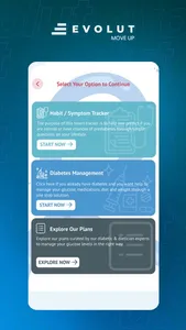 Evolut: Diabetes Diet Exercise screenshot 2