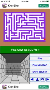 Funny 3D Maze - Classic Maze screenshot 1