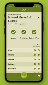 isVe? - Product Scanner screenshot 2