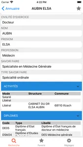 CS Annuaire Santé screenshot 2