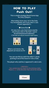 pushout! -Cat Board Game App- screenshot 3