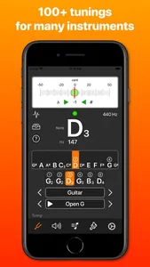 UniTuner - Chromatic Tuner screenshot 1