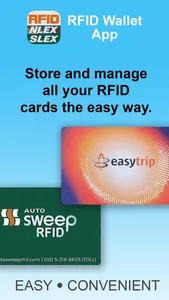 RFID Wallet EasyTrip AutoSweep screenshot 0