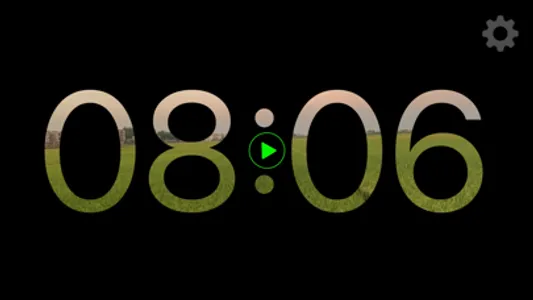 voice timer -photo digit style screenshot 0