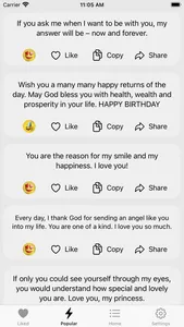 Love Messages, Quotes & Wishes screenshot 1