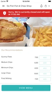 Go Fish Fish & Chips Shop. screenshot 0