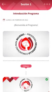 Desarrollo Comunitario Mujeres screenshot 1