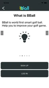 Bball - 1st smart golf ball screenshot 3