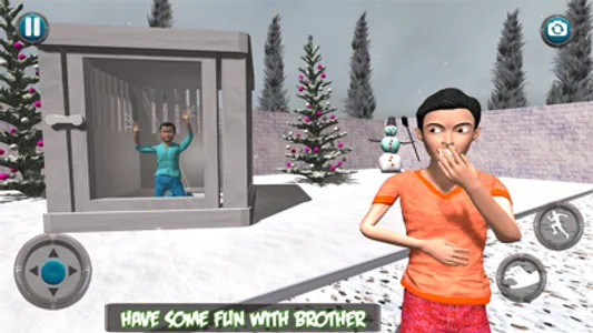 Scary Brother 3D - Prank Hero screenshot 1