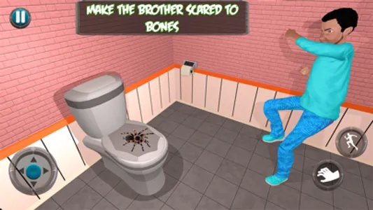 Scary Brother 3D - Prank Hero screenshot 2