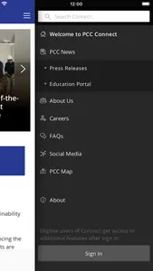 PCC Connect screenshot 1