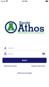 Portal Escola Athos screenshot 0