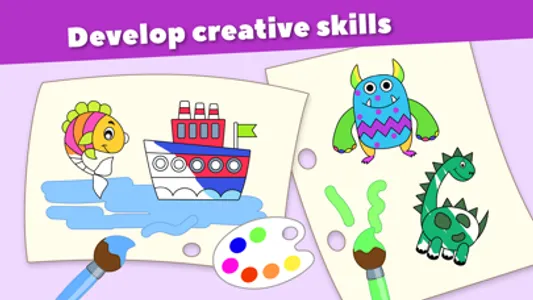 Coloring-Games for Kids screenshot 3