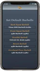 Barbell Notebook screenshot 6