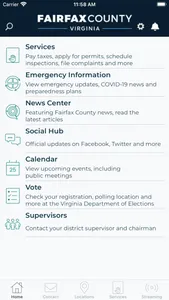 Fairfax County Government screenshot 0