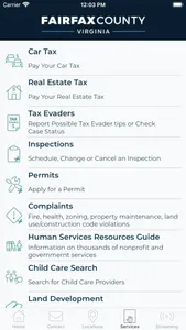 Fairfax County Government screenshot 1