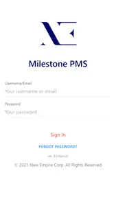 Milestone PMS screenshot 0