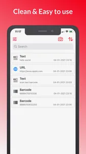 QR Barcode Text Scanner screenshot 1