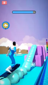 Snow Climb Race 3D screenshot 1